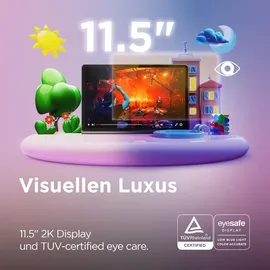 Lenovo Tab Plus 11,5" 8 GB RAM 256 GB Luna Grey