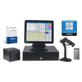 Handel Kasse 15 Zoll Touch Intel i5 + 10 Zoll Kundenanzeige / Flex Kauf XLH / + ... - inkl. Finanzamt TSE USB & Aktivierung via Internet 299€ - inkl. PosSoft Handel light 349€ UVP - Neuware 24 Monate Garantie