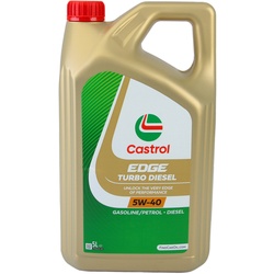 5W-40 Castrol EDGE Turbo Diesel Motoröl 5 Liter
