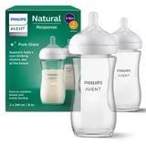 Philips Avent Natural Response - Babyflasche 120ml, langsame Durchflussrate - SCY930/01