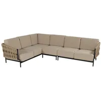 Hartman Casablanca Loungeset Aluminium braun