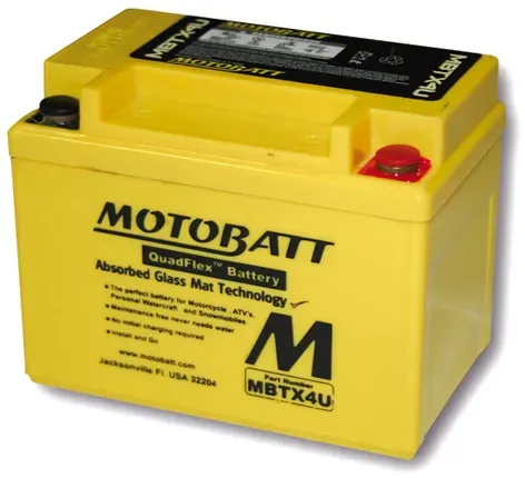 MOTOBATT Akku MBTX4U