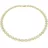 Swarovski Una Angelic Tennis Halskette Gold / Weiß