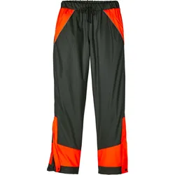 Scheibler PU-Regenhose Havel - oliv;orange - XL