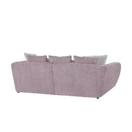 Smart Big Sofa altrosa - Cordstoff Saturo rosa/pink ¦ Maße (cm): B: 250 H: 81 T: 106.0