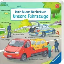 RAVENSBURGER 41920 Mein Bilder-Wörterbuch: Unsere Fahrzeuge