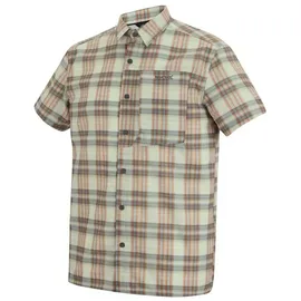 Regatta Anti-insect Travel Light Kurzarmhemd - Stone White Check - 3XL