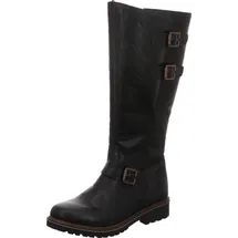 REMONTE Damen R6590 Kniehohe Stiefel schwarz / 01, 41