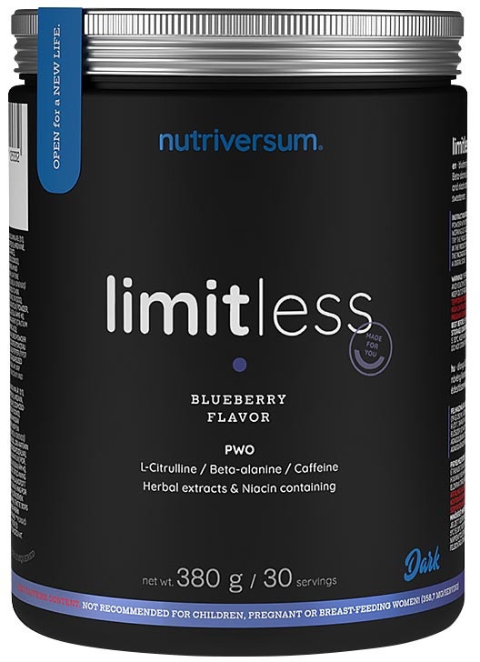 Nutriversum Limitless PWO (380 g, Blaubeere)