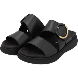 remonte Pantolette Wechselfußbett für Damen, Schwarz Größe 38
