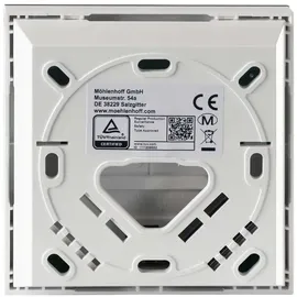 Möhlenhoff GmbH Alpha Regler direct Standard LCD 230 V Raumthermostat mit Designscheibe