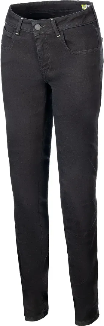 Alpinestars Daisy V3 Dames Motorfiets Jeans, zwart, 28 Voorvrouw