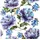 OEM Stefanie Vliestapete 52 cm x 10 m Blau 34193