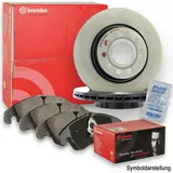 Brembo BREMSSCHEIBEN Ø277MM + BREMSBELÄGE VORNE FÜR LAND ROVER FREELANDER ILAND 1420 57486