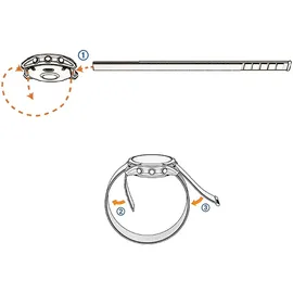 Garmin Ultrafit Nylon 22mm grau