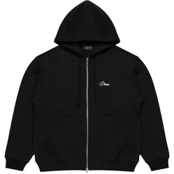 Dime Cursive Zip Hoodie - Schwarz - S