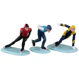 Lemax Weihnachtsfiguren Speed Skaters 3er-Set