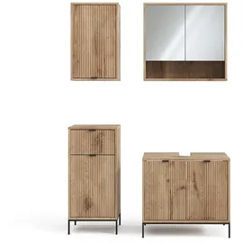 Vicco Badmöbel-Set Eliza 4-tlg. Eiche