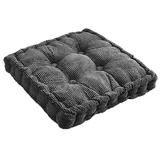 Sitzkissen Stuhlkissen 40x40/45x45CM Mit Bändern Für Indoor Und Outdoor Sitzkissen Für Gartenstuhl Stuhlauflage Als Stuhl Kissen Aus Baumwolle Dicke Polsterung Steppkissen/Bodenkissen ( Color : 16# ,