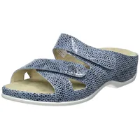 Berkemann Damen Felia Hausschuh, blau metallic, 37.5 EU