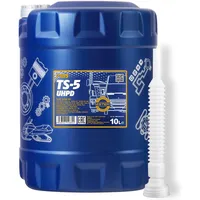 10L Mannol TS-5 UHPD 10W-40 Motoröl LKW Öl ACEA A3/B4 passend für MB 228.3 MAN + Schlauch