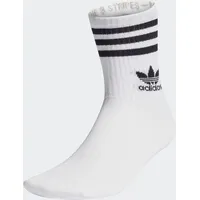 Adidas Mid Cut Crew Socken 3er Pack White 43-45