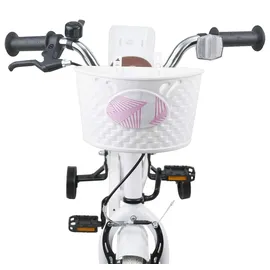 vidaXL Kinderfahrrad 14 Zoll weiß
