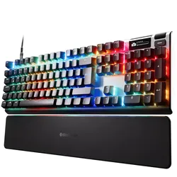 SteelSeries Apex Pro Gen 3 DE-Layout - kabegebundene Gaming Tastatur mit OmniPoint 3.0 HyperMagnetic-Schaltern
