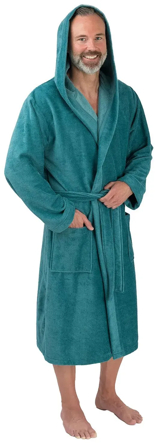 wewo fashion Herren Kapuzenmantel 1018 mit Kapuze M | ocean - grün