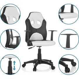 HJH Office Kid Racer Al schwarz / weiß