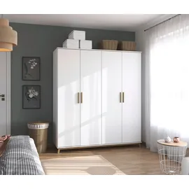 Rauch Mid.you Drehtürenschrank Weiß