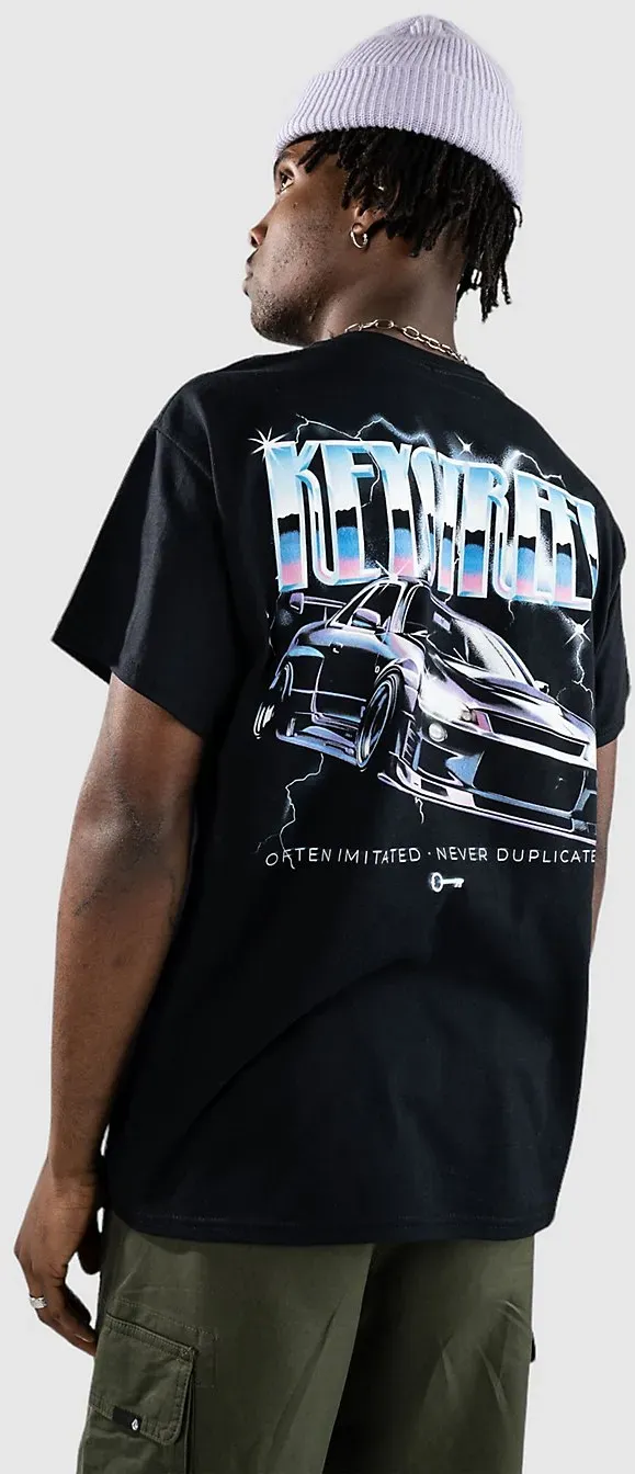 Key Street Airbrushed T-Shirt black Gr. S