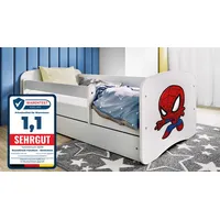 raumhirsch furniture Kinderbett 80 x 180 cm Holzwerkstoff weiß