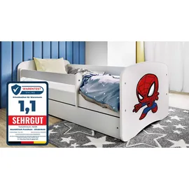raumhirsch furniture Kinderbett 80 x 180 cm Holzwerkstoff weiß