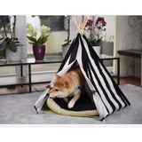 little dove Haustier-Tipi-Hund, Katzen-Bett,Haustier-Zelte, Häuser für Hund Katzent (mit Kissen) (L)