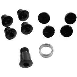 CAMPAGNOLO Kettenrad-Kit Schraube Mutter schwarz Satz à 5 St.