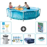 Frame Pool Rund - 305x76 Cm - 7-teilig  S228