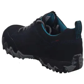 Allrounder NASAN Tex Damen, Schnürschuhe wasserdicht blau aus Leder Velour und Textil