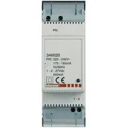 Legrand 346020 Zusatznetzgerät 27 V DC - 600 mA zur Versorgung von Haus- oder Türstationen 1