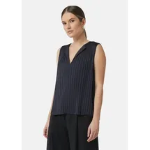 Comma, comma Kurzarmbluse blau 38