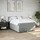 vidaXL Boxspringbett 140 x 200 cm Hellgrau