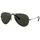 Ray-Ban Aviator Large Metal RB3025 004/58 58-14 gunmetal/polarized green classic