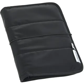 Lässig Baby Windeltasche mit Wickelunterlage und Fach für Feuchttücher für unterwegs/Changing Pouch black