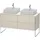 Duravit Waschtischunterschrank 4 Auszüge 140 x 77,8 x 54,8 cm Taupe Matt