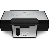 Krups FDK453 Sandwich-Toaster 930 W Schwarz, Edelstahl