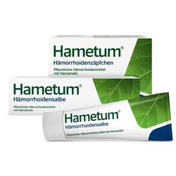 Hametum Salbe + Zäpfchen Set klein 1 Set