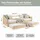 Homestyle4u Kinderbett Ausziehbett 90 x 200 cm Kiefer massiv braun