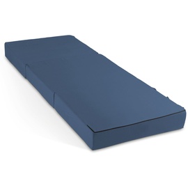 Bestschlaf Gästematratze, 75x195x15 cm, blau