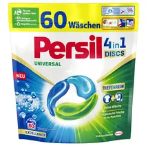 Persil Discs UNIVERSAL 60 Stück 4in1 Tiefenrein Waschmittel Caps 20-95°