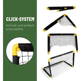 Umbro Fußballtor Schwarz/Gelb 90 x 59 x 61 cm